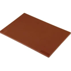 Planche à découper Polyéthylène marron 45x30x1,2 cm - Hygiplas