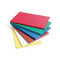 Planche à découper polyéthylène PEHD 500 bleue 600 x 400 mm - Gastro M