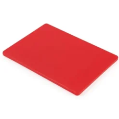 Planche à découper polyéthylène rouge 229 x 305 - Hygiplas