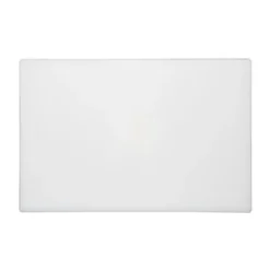 Planche à découper Polyéthylène 229 x 305 mm Blanche - Hygiplas
