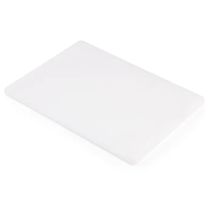 Planche à découper Polyéthylène 229 x 305 mm Blanche - Hygiplas