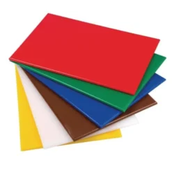 Planche à Découper Polyéthylène 450 x 300 x 12 mm Couleur Vert - Hygiplas