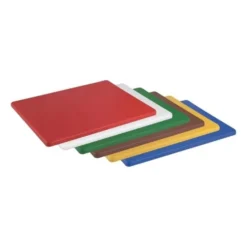 Planche à Découper Polyéthylène 450 x 300 x 12 mm Couleur Vert - Hygiplas