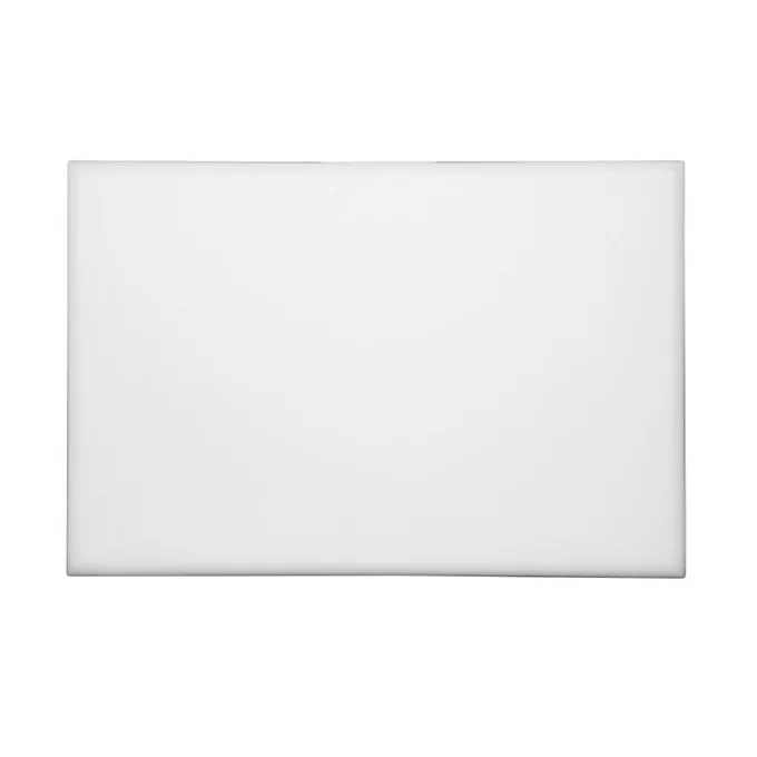 Planche à découper polyéthylène 45 x 33 cm blanche - Hygiplas