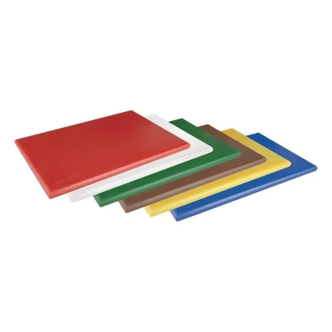 Planche à découper polyéthylène 45 x 33 cm blanche - Hygiplas