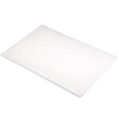 Planche à découper polyéthylène 45 x 33 cm blanche - Hygiplas