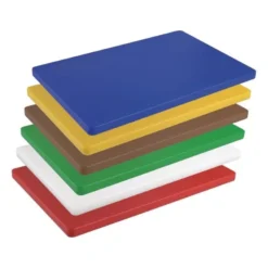 Planche à découper polyéthylène 450 x 350 x 20 mm bleue basse densité - Hygiplas