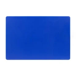 Planche à découper polyéthylène 450 x 350 x 20 mm bleue basse densité - Hygiplas