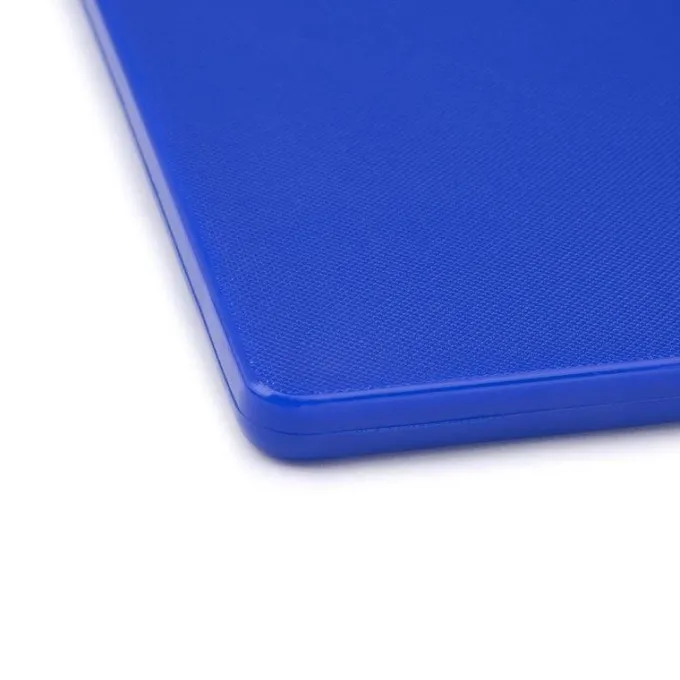 Planche à Découper Professionnelle Polyéthylène Bleue - 229 x 305 mm - Hygiplas