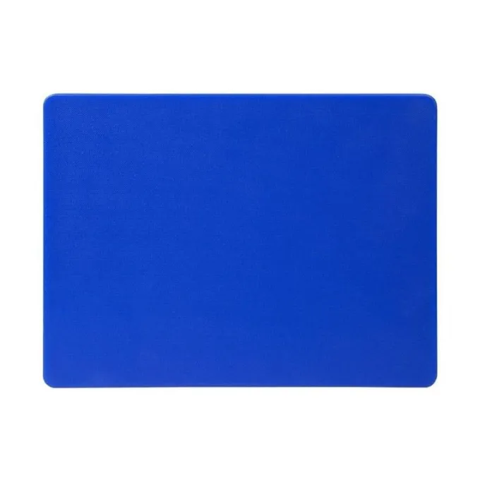 Planche à Découper Professionnelle Polyéthylène Bleue - 229 x 305 mm - Hygiplas