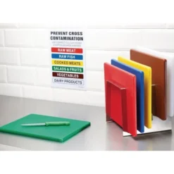 Planche à Découper Professionnelle Polyéthylène Verte 229 x 305 mm - Hygiplas