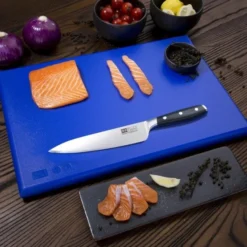 Planche à Découper Professionnelle Epaisse Bleue - Haute Densité - HYGIPLAS