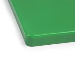 Planche à découper verte 450 x 350 x 20 mm basse densité - Hygiplas