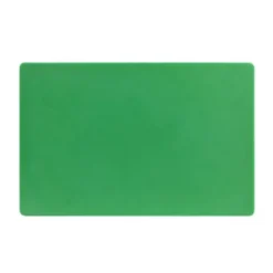 Planche à découper verte 450 x 350 x 20 mm basse densité - Hygiplas