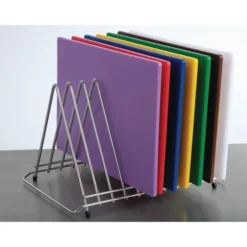 Planche à découper 450 x 300 x 12 mm basse densité violette - Hygiplas