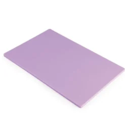 Planche à découper 450 x 300 x 12 mm basse densité violette - Hygiplas