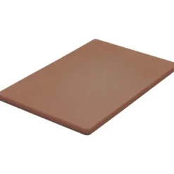 Planche à découper 450 x 350 x 20 mm basse densité marron - Hygiplas