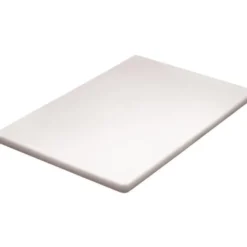 Planche à découper 450 x 350 x 20 mm blanche basse densité - Hygiplas
