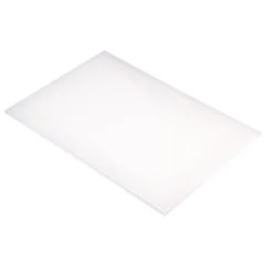 Planche à Découper 600 x 450 x 12 mm Haute Densité Blanche - Hygiplas