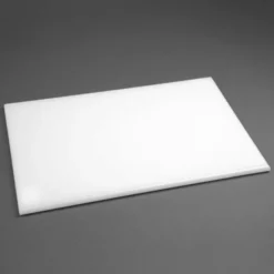 Planche à Découper 600 x 450 x 12 mm Haute Densité Blanche - Hygiplas