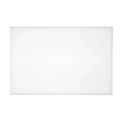 Planche à Découper 600 x 450 x 12 mm Haute Densité Blanche - Hygiplas