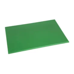 Planche à découper 600 x 450 x 12 mm haute densité verte - Hygiplas