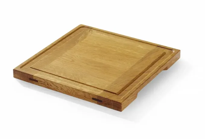 Planche de présentation en chêne, 270x270x(H)20mm - Hendi