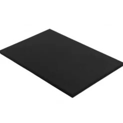 Planche PEHD 500 - Noir - 60X40X2 cm - Matériel CHR Pro