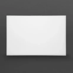 Planche polyéthylène 600 x 450 mm blanche haute densité - Hygiplas