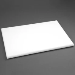 Planche polyéthylène 600 x 450 mm blanche haute densité - Hygiplas