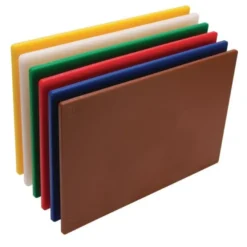 Planches à découper basse densité - 45 x 30 cm Hygiplas - Lot de 6
