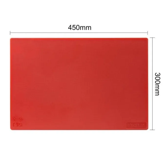 Planches à découper basse densité - 45 x 30 cm Hygiplas - Lot de 6