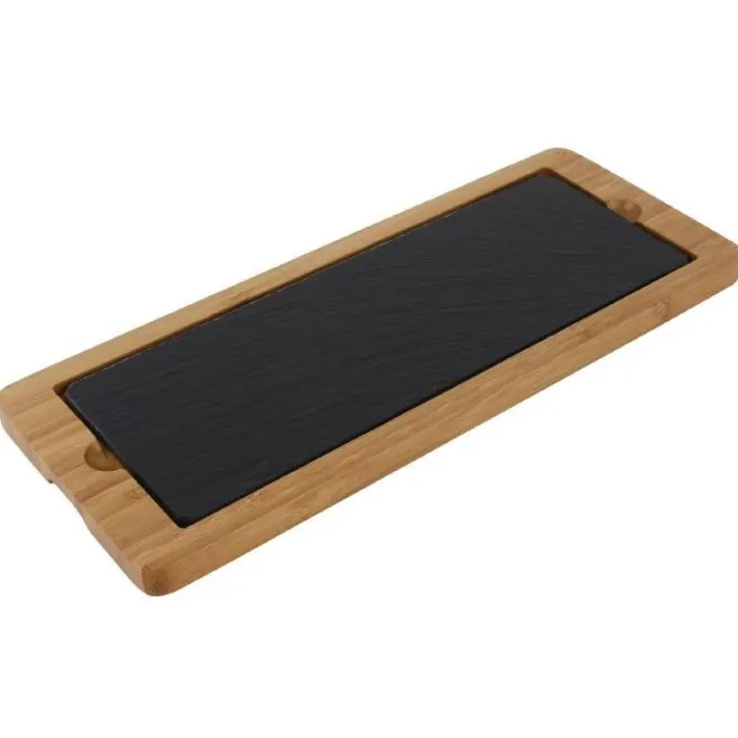 Planche support en bois 330 x 130 mm pour ardoise CM062 - Olympia