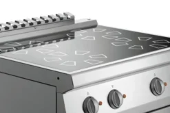 Plan de cuisson vitrocéramique 4 zones radiantes - four électrique GN 1/1 - Bartscher