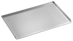 Plaque Aluminium Four 600 x 400 Perforée 3 Bords Relevés - Bartscher