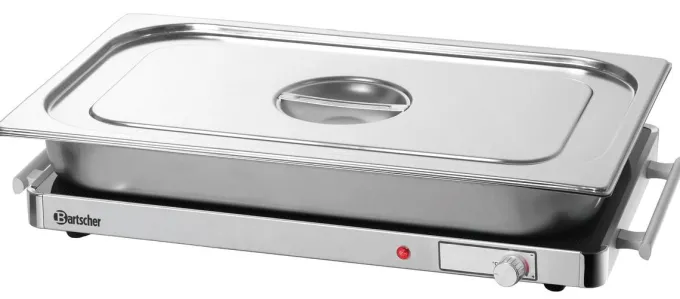 Plaque Chauffante Professionnelle GN 1/1 - Bartscher