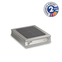Plaque Coup de Feu Electrique à poser - 4 zones - 16 kW - Baron