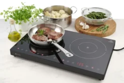 Plaque de cuisson à induction double Kitchen Line 230V/3500W - Hendi