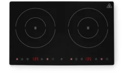 Plaque de cuisson à induction double Kitchen Line 230V/3500W - Hendi
