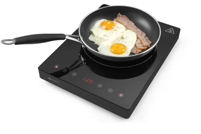Plaque de cuisson à induction 2000W Kitchen Line 230V/2000W 293x373x(H)56 mm - Hendi