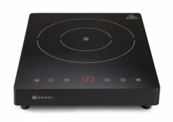Plaque de cuisson à induction 2000W Kitchen Line 230V/2000W 293x373x(H)56 mm - Hendi