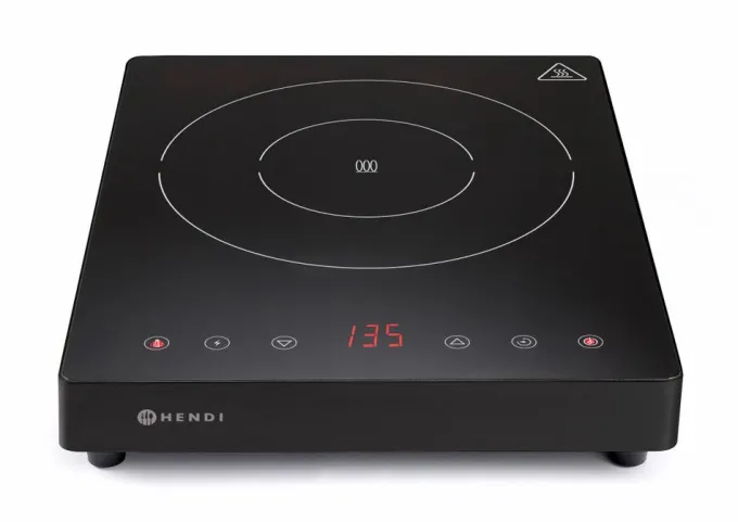 Plaque de cuisson à induction 2000W Kitchen Line 230V/2000W 293x373x(H)56 mm - Hendi