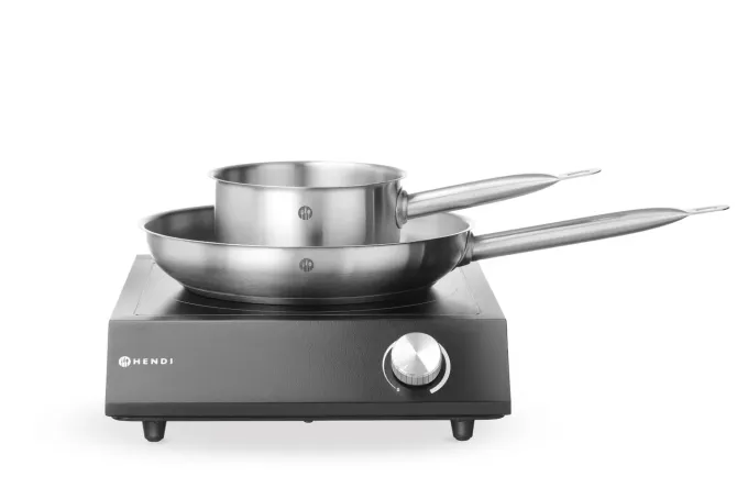 Plaque de Cuisson à Induction 3500W + Casserole + Poêle - Hendi