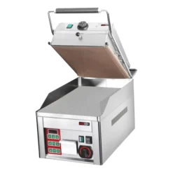 Plaque de cuisson électrique lisse chrome durable avec plaque de contact FTHC 30 ED + KD 30 T - Redfox
