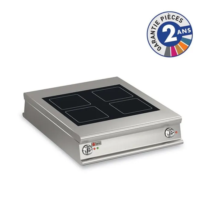Plaque de Cuisson électrique - Plaque lisse - 4 x 16 kW - Baron