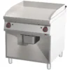 Plaque de cuisson lisse/nervurée chromée FTHRC 90/80 G - Redfox