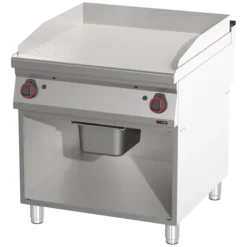 Plaque de cuisson nervurée - FTR 90/80 G - Redfox
