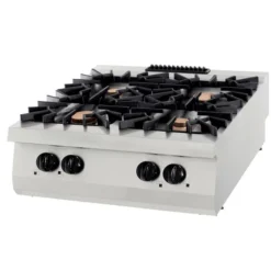 Plaque de Cuisson Premium Gaz - 4 Brûleurs - Prof. 90 cm - Maxima