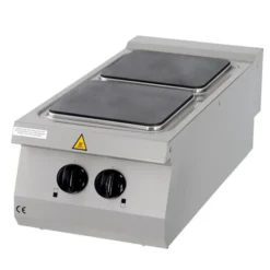 Plaque de Cuisson Premium Électrique - 2 Brûleurs - Prof. 90 cm - Maxima