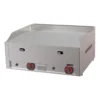 Plaque de cuisson 65x48 à gaz chrome durable combinée TOP FTHRC 60 G - Redfox